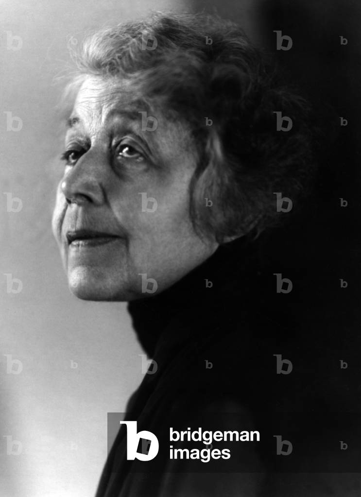Image de Photographie représentant Ricarda Huch, b/w