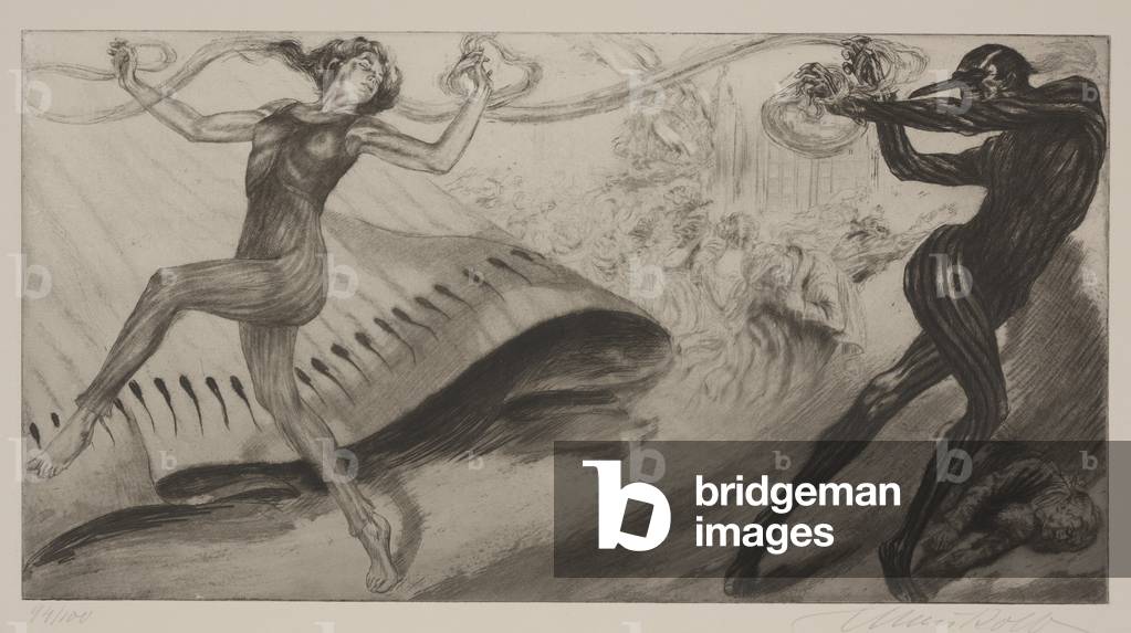 Ohne Titel, 1919 (Radierung und Aquatinta)