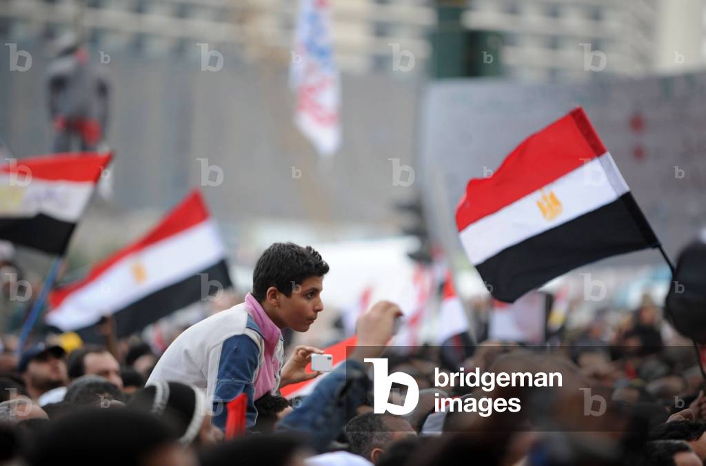 Immagine di Fotografia "Luogo della manifestazione Tahrir"