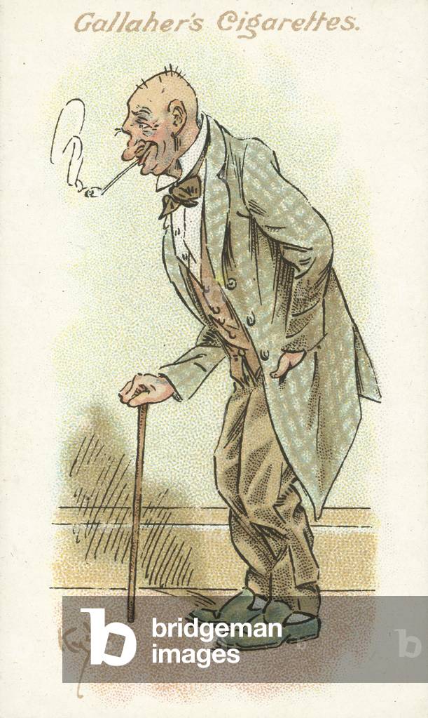 Bild von Druck "Votaries of the Weed Nr. 38 (Farblitho)" von Joseph Clayton Clarke