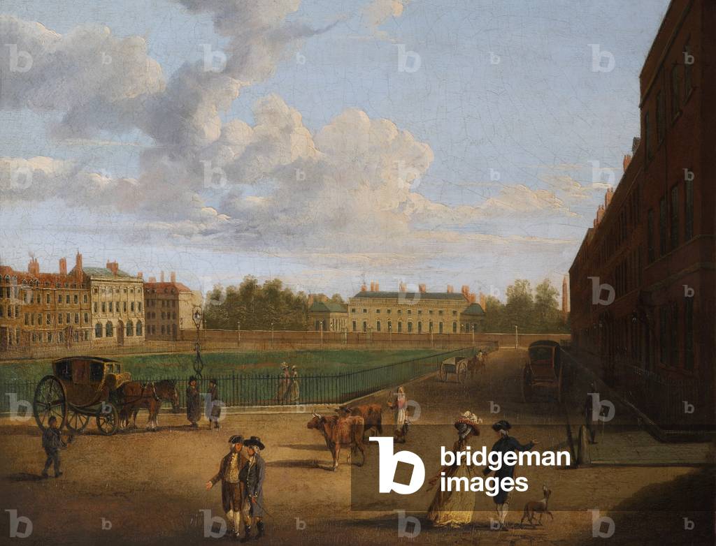 Immagine di Dipinto "Bloomsbury Square" di English School