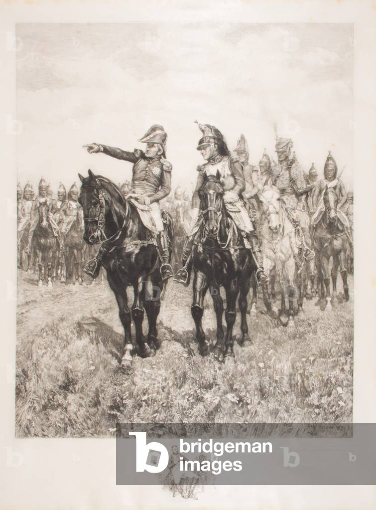 "Stab in Austerlitz" von Jean-Louis Ernest Meissonier