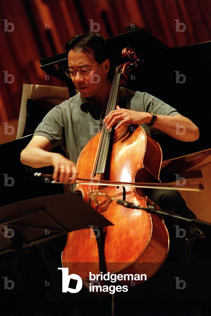 "Yo-Yo Ma giocare il" di Laurie Lewis