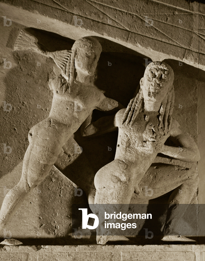 Zeus che combatte contro Crono