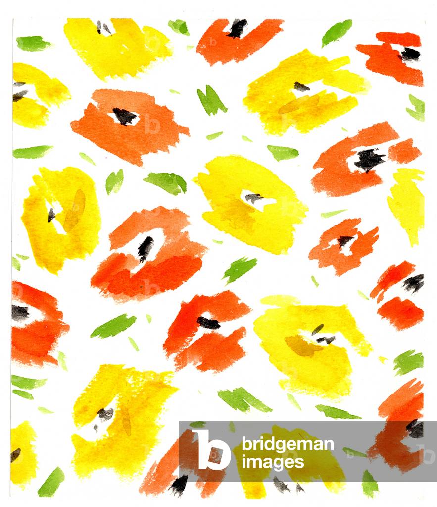 Dessins textiles, 1958-1962