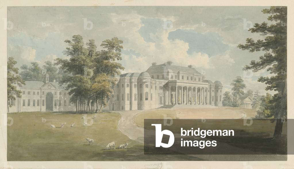 Immagine di Dipinto "Shugborough Hall: pittura ad acqua" di Edward Dayes