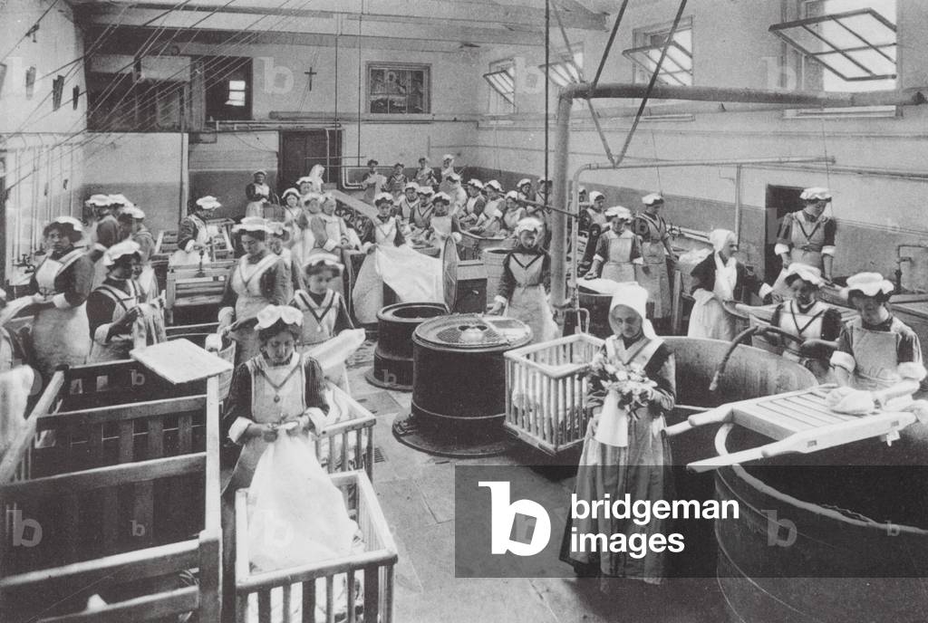 Convento e case del Buon Pastore, East Finchley: Wash House (foto b/n)