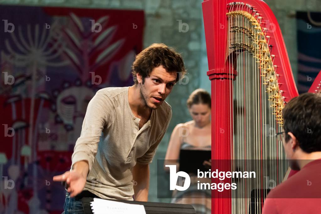 Ensemble Pygmalion unter der Leitung von Raphael Pichon, Festival de Saintes, Frankreich, 2015 (Foto)