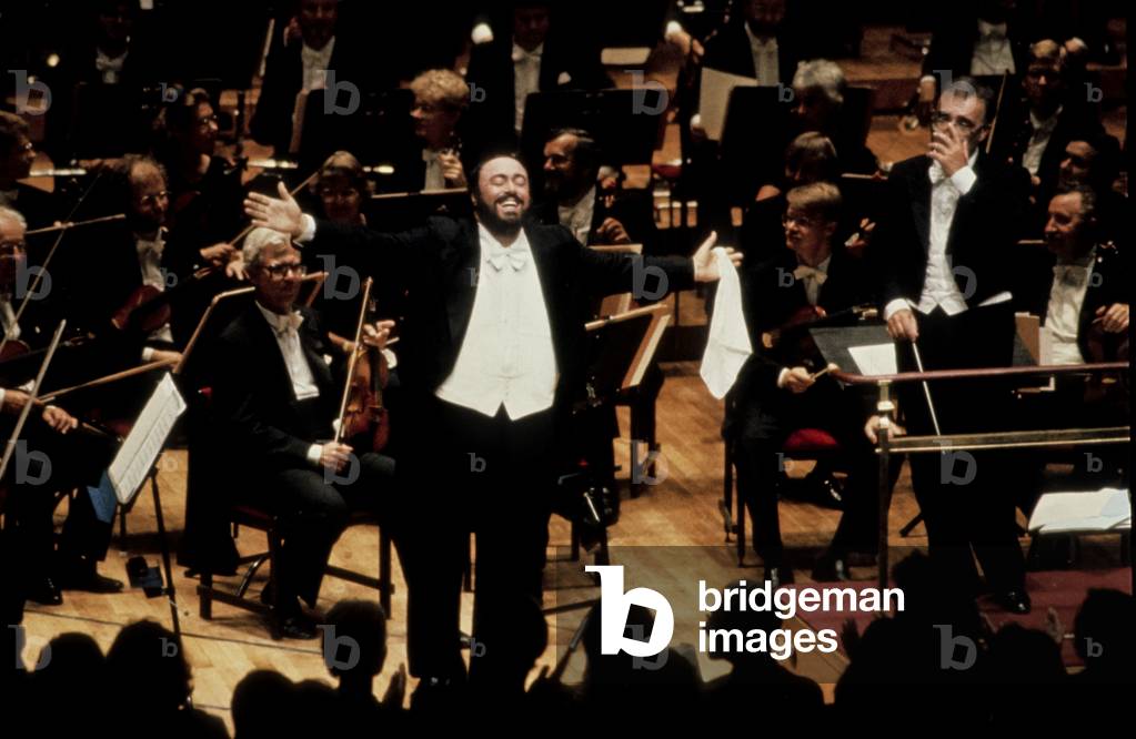 Bild von Fotografie "Luciano Pavarotti (Foto)"