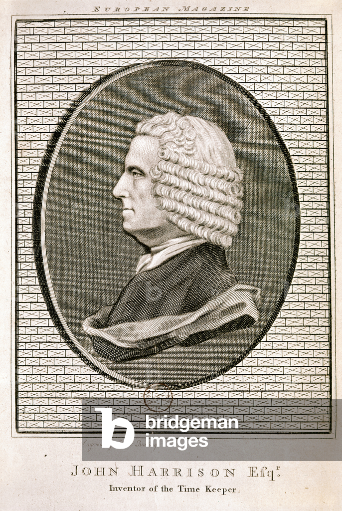 Bild von Gravur "HARRISON John: Porträt (Radierung)" von Unknown Artist