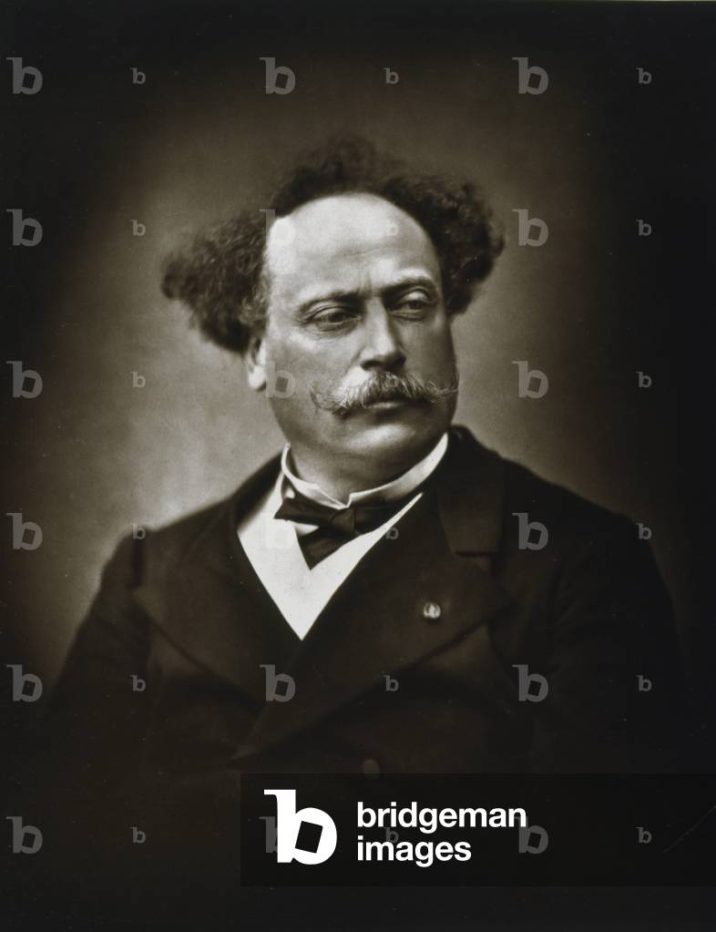 Alexandre Dumas il Giovane (1824-1895) scrittore francese. Il suo romanzo La dame aux camelias (1848) è stato 
