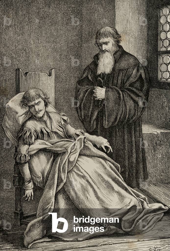 "Ulrich von Hutten (1488-1523). Incisione.", b/w
