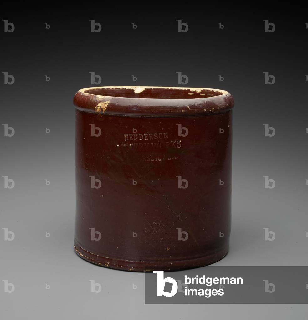 Pot, c. 1890-1894 (grès émaillé)