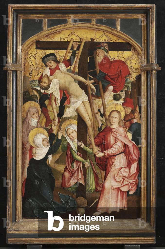 Discesa dalla croce, anni 1490 (olio su pannello di legno)