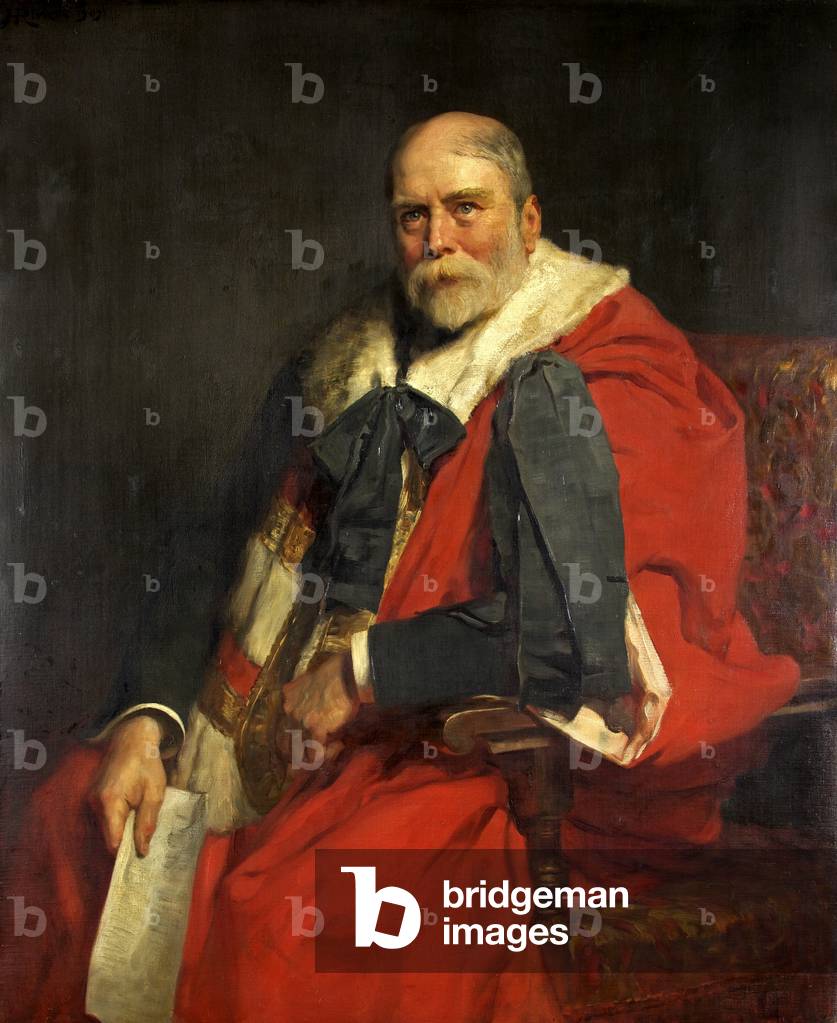 Immagine di Dipinto "il diritto onorevole william henry" 1907 di Hugh Goldwin Riviere