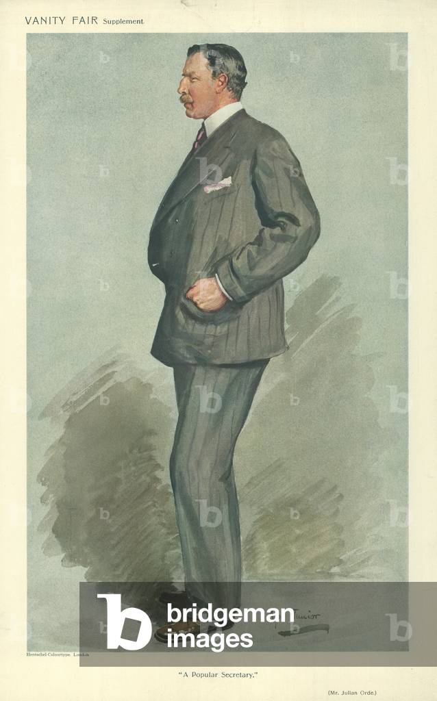 M. Julian Orde (coloris litho) par English School