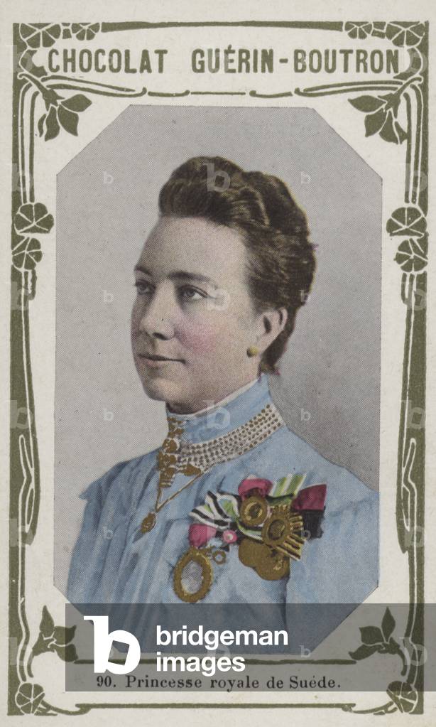 Immagine di Stampa "Princesse royale de Suede (foto a colori)" 1801 di French School