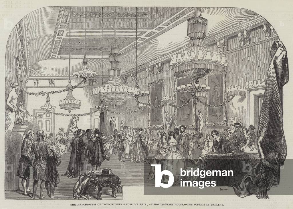 The Marchioness of Londonderry's Costume Ball by English Artist