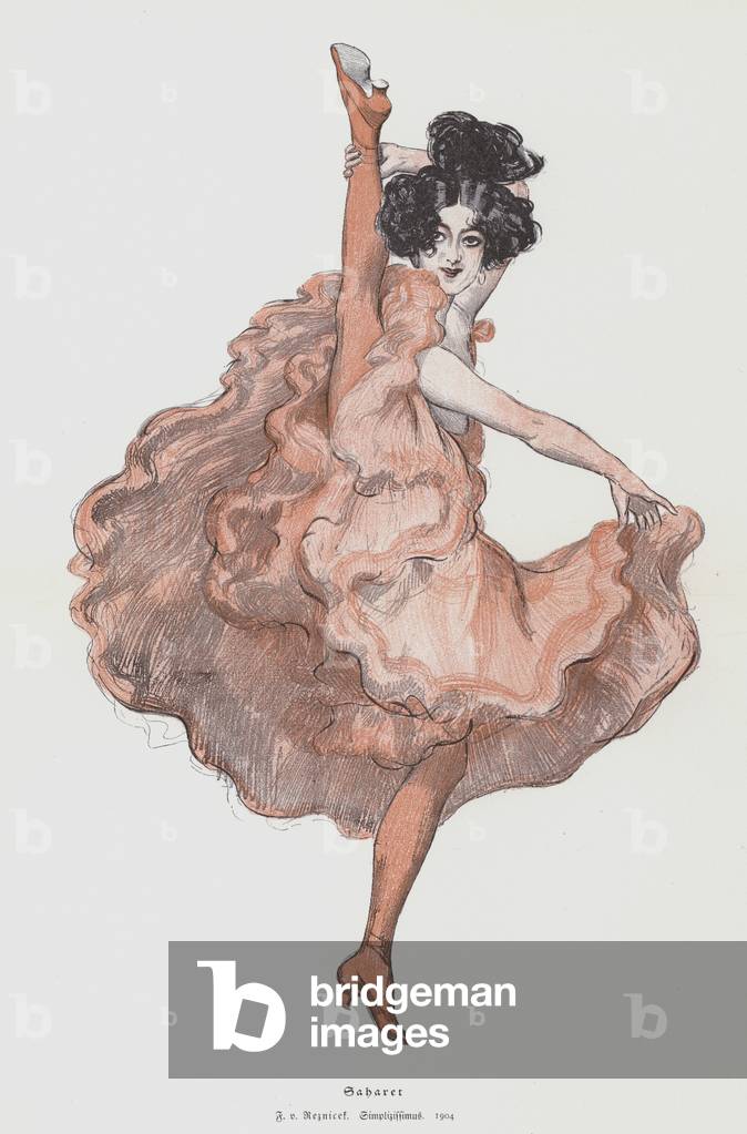 Cabaret, 1904 (colore lito)