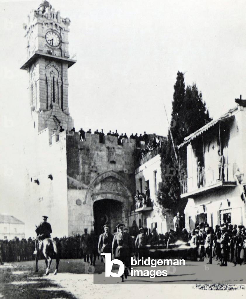 "Einreise Allenby nach Jerusalem nach der Kapitulation der osmanischen Türken" von Unknown photographer