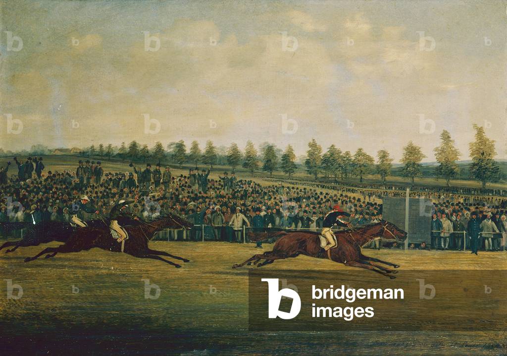 Immagine di Dipinto "Il Doncaster St Leger" 1850 di Henry Thomas Alken