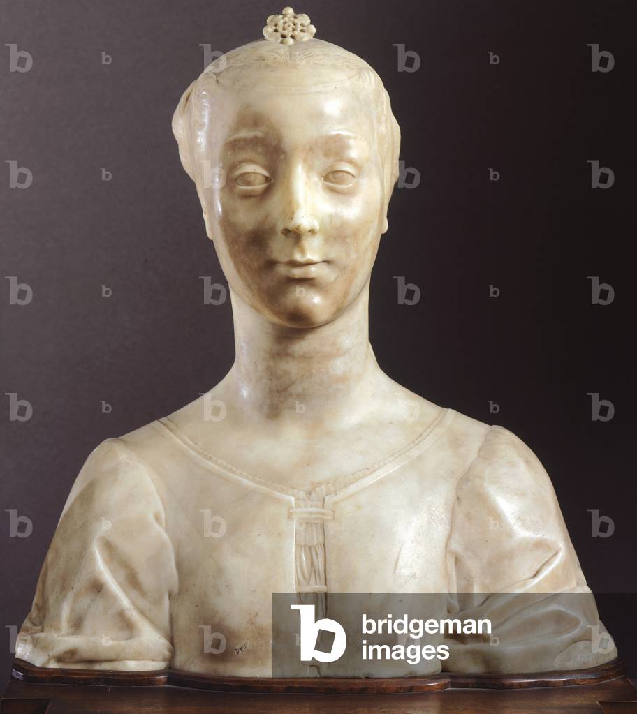 Young woman, by Desiderio da Settignano (ca 1430-1464)