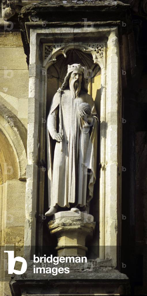 Image de Sculpture représentant sculpture of English King Edward III (stone) 1301 par English School