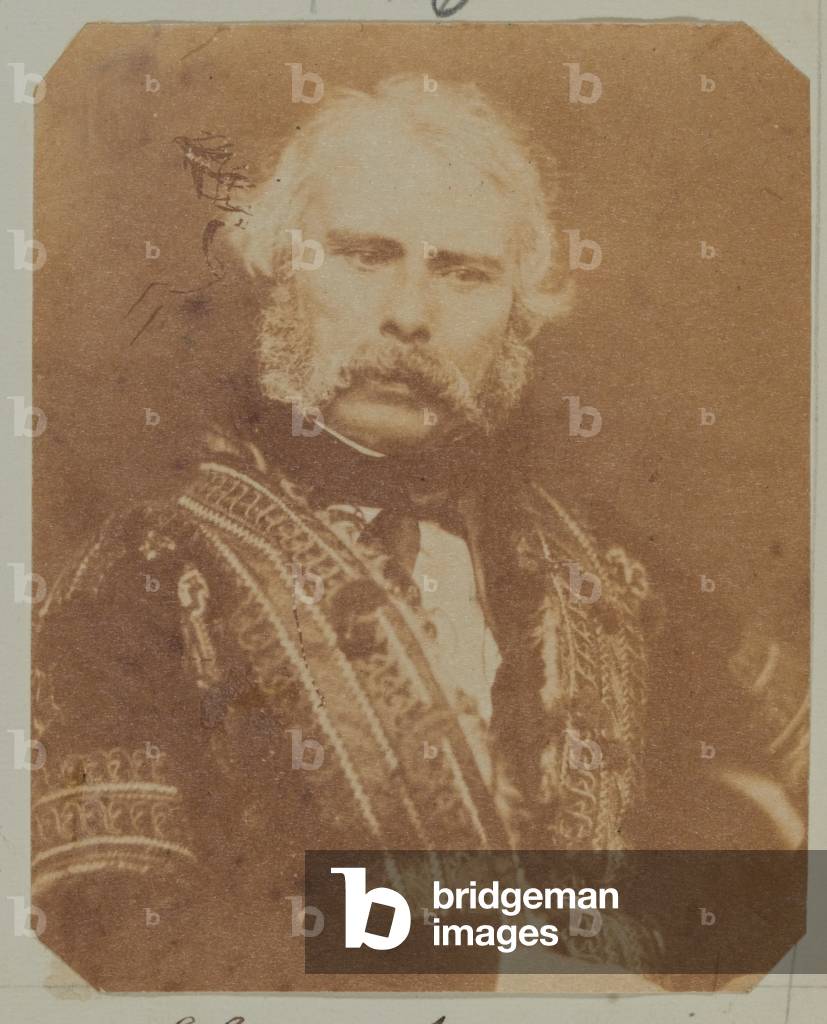 L'artista McCosh, 1850 circa (foto b/n)