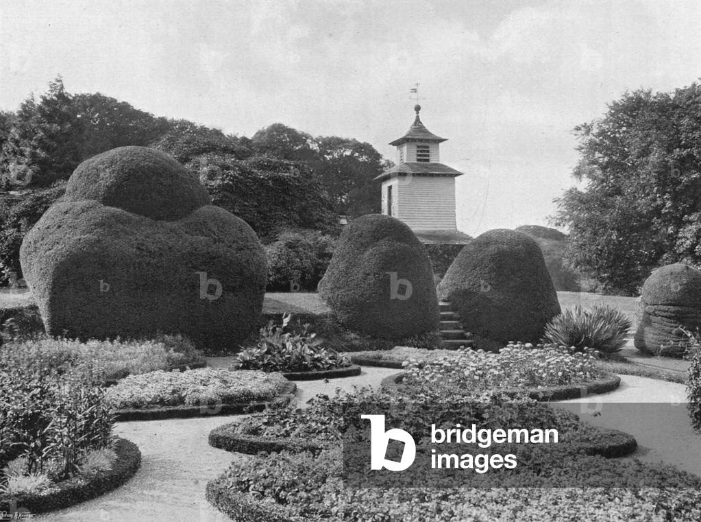 The Upper Garden (b/w photo)