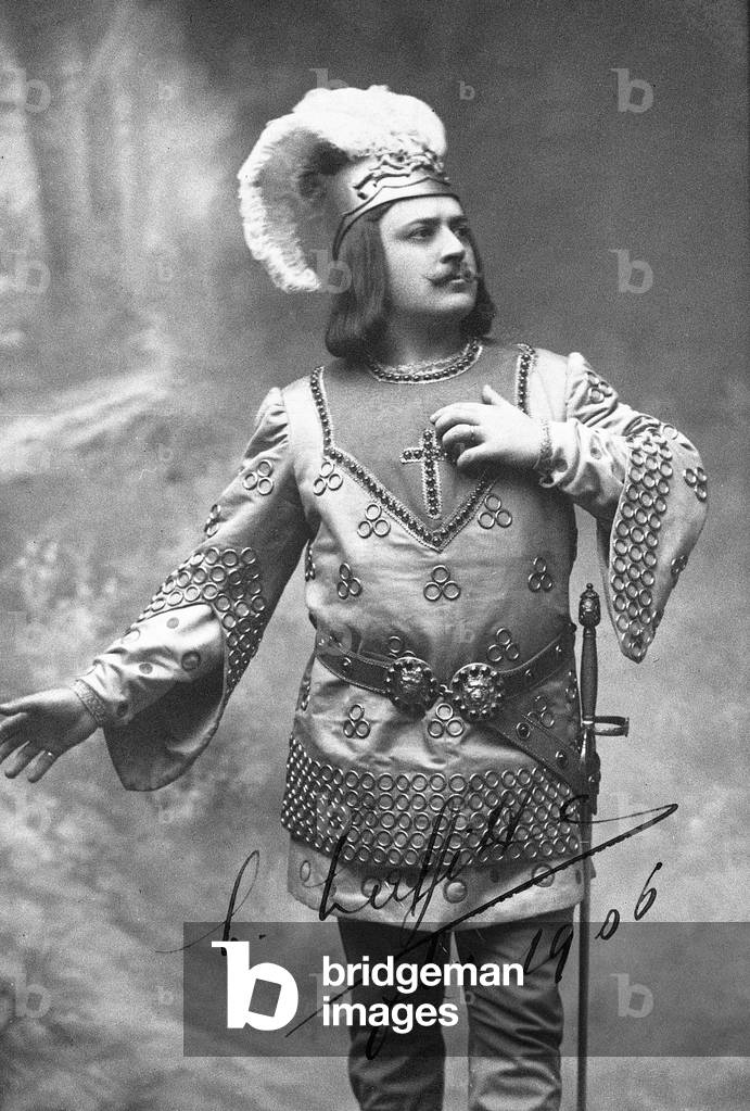 Leon Laffitte by Unknown photographer, b/w