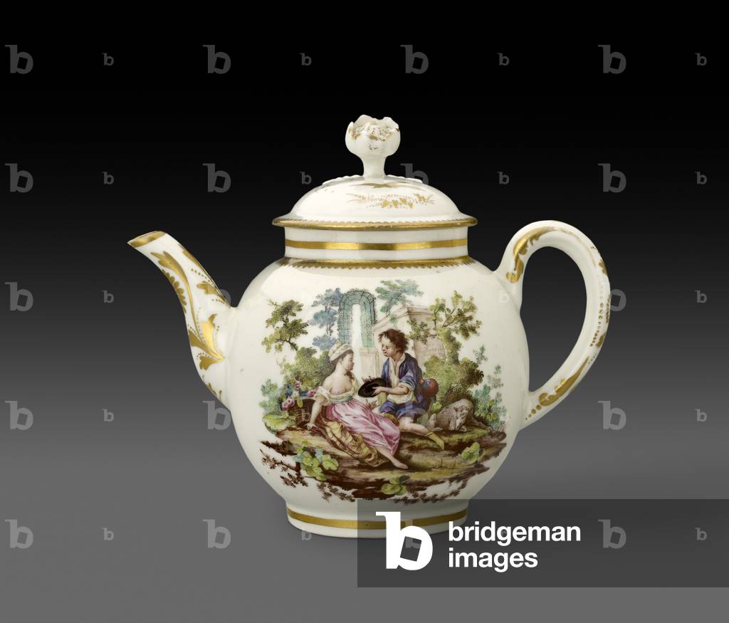 Théière et couvercle 1772 par fl.1799) Duvivier