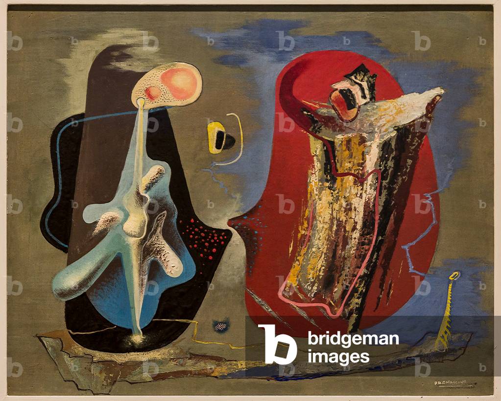 Biokunststoff Leben, 1938 (Tempera und Emaille an Bord)