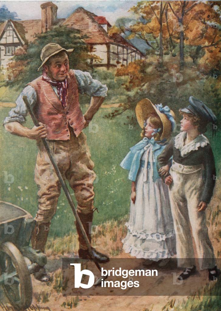 Le couple fuyant (coloris litho)
