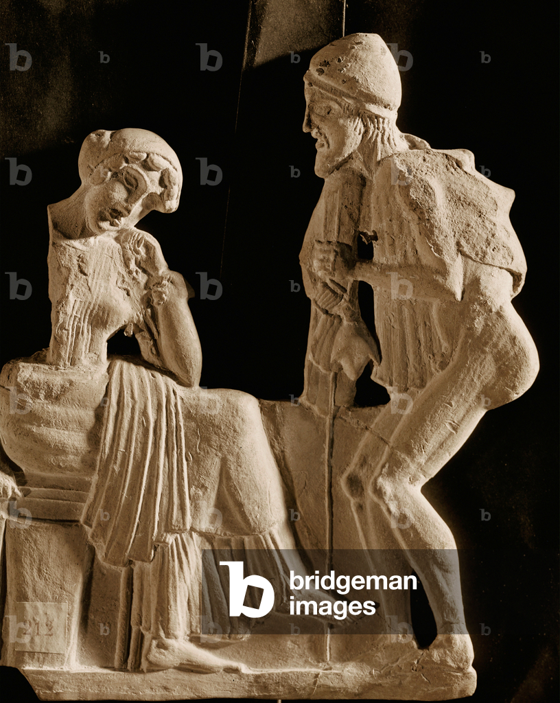 Immagine di Scultura "Ulisse e Penelope ..." di Erich Lessing