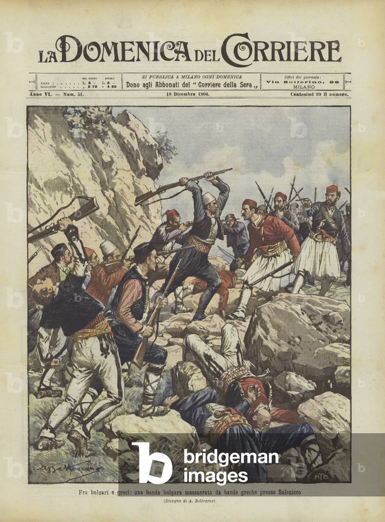 "Fra bulgari e greci" di Achille Beltrame