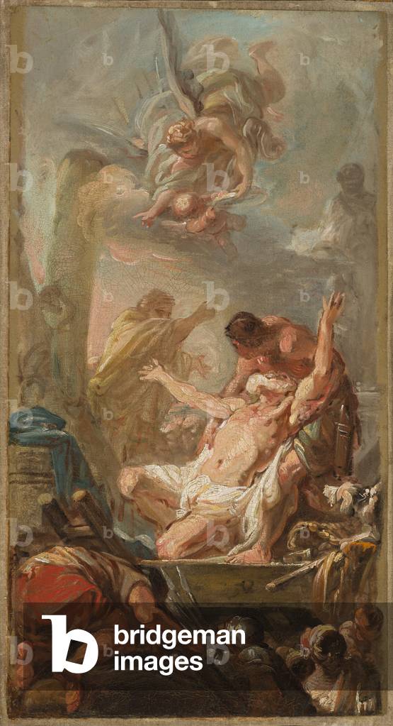 Immagine di Dipinto "scena dal martirio di san Andrea" 1758 di Jean Baptiste Deshays de Colleville