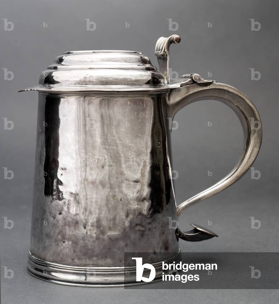 Tankard, inizio sec. XVIII (argento)