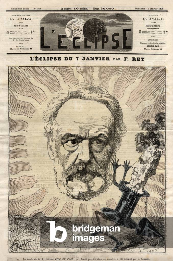 Immagine di Incisione "L'eclissi" 1872