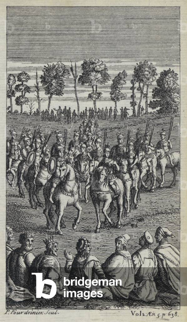 Illustrazione per la traduzione di John Dryden dell'Eneide di Virgilio (incisione)