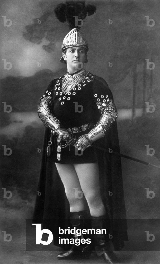 "Alexander Kirchner in Il Trovatore (Der Troubador) von Giuseppe Verdi", b/w