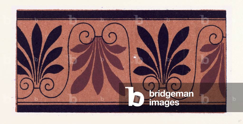 Immagine di Stampa "Ornamento greco e ornamento etrusco"