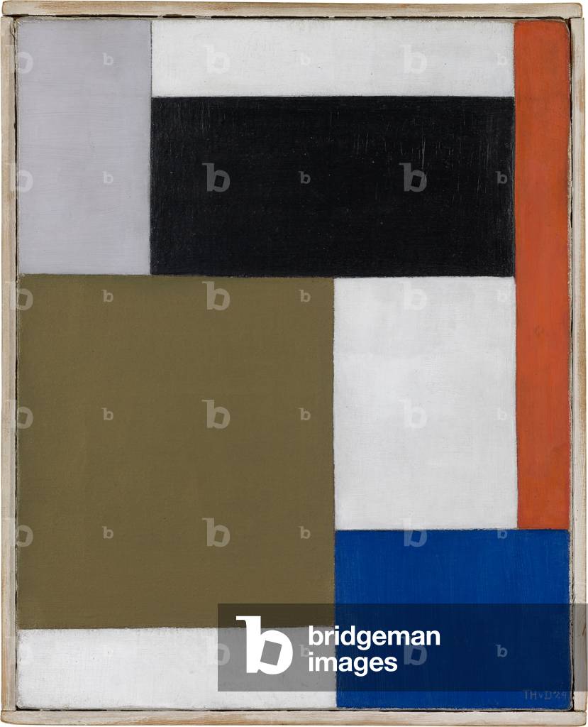 Zusammensetzung, 1923-24 (Öl auf Leinwand)
