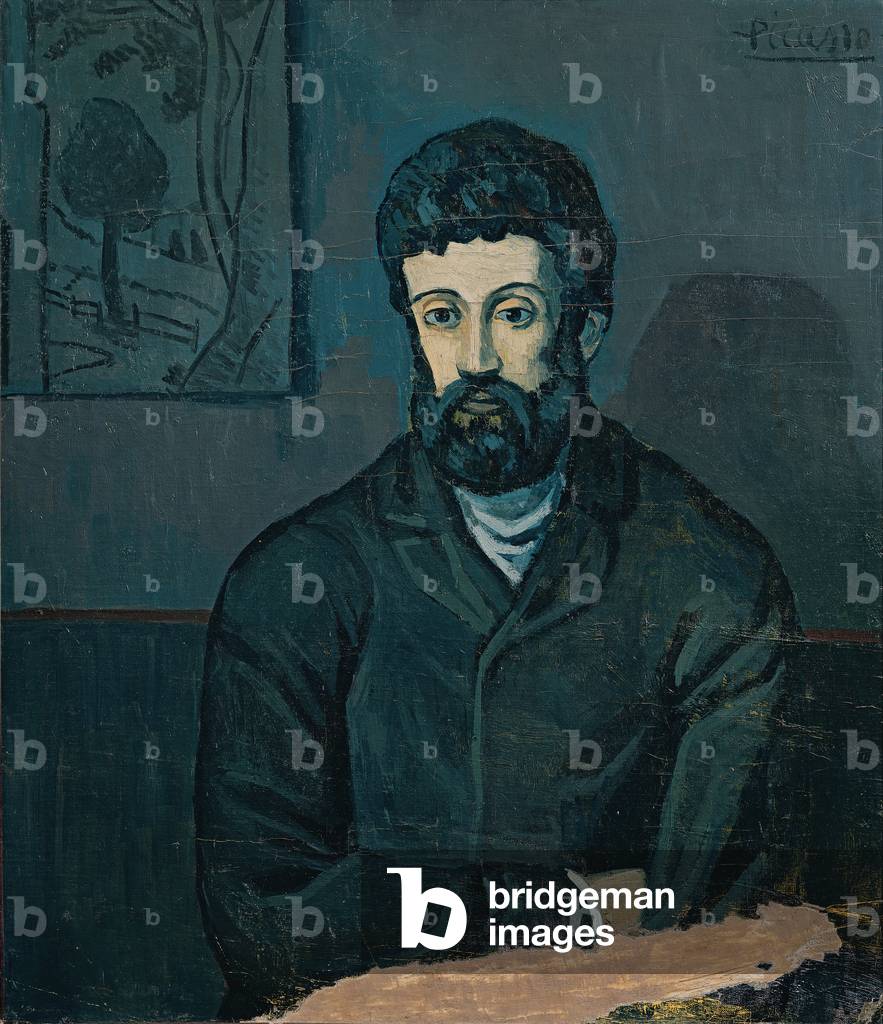 porträt von einem mann, 1902-03 (öl auf leinwand)