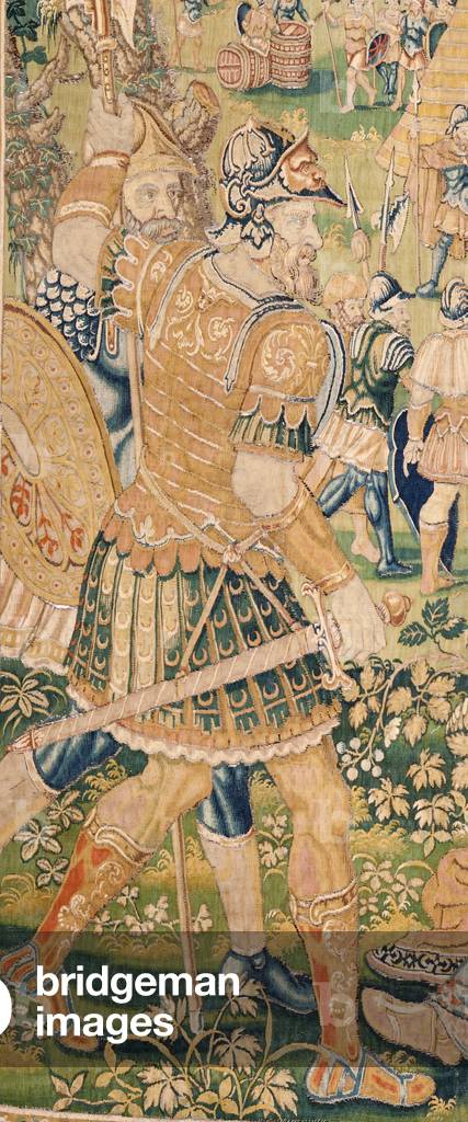 Immagine di Arazzo "arazzo fiammingo. Serie Il libro di Judith. Giuditta prima di Oloferne (Judith ante Olofer