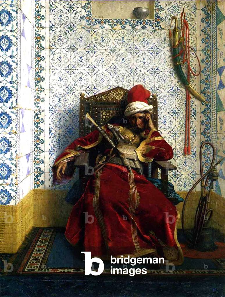 Markos Botsaris, 1874 (oil on canvas)