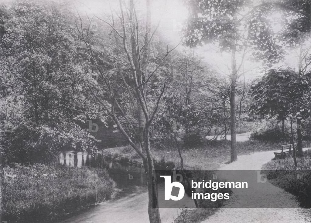 The Serpentine, Buxton (foto b/n)