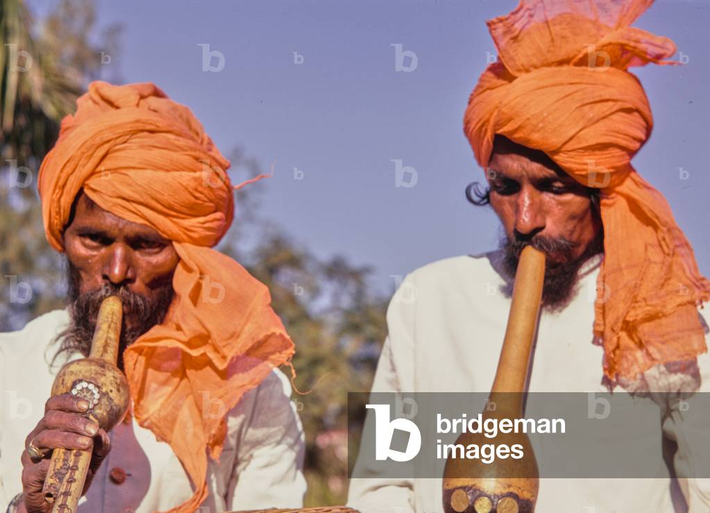 Snake Charmer, Delhi, Indien, 1972 (Fotos)