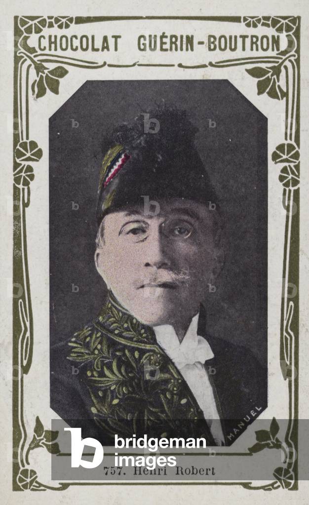 Image of Print depicting Henri Robert (coloured photo) 1801 by French Artist