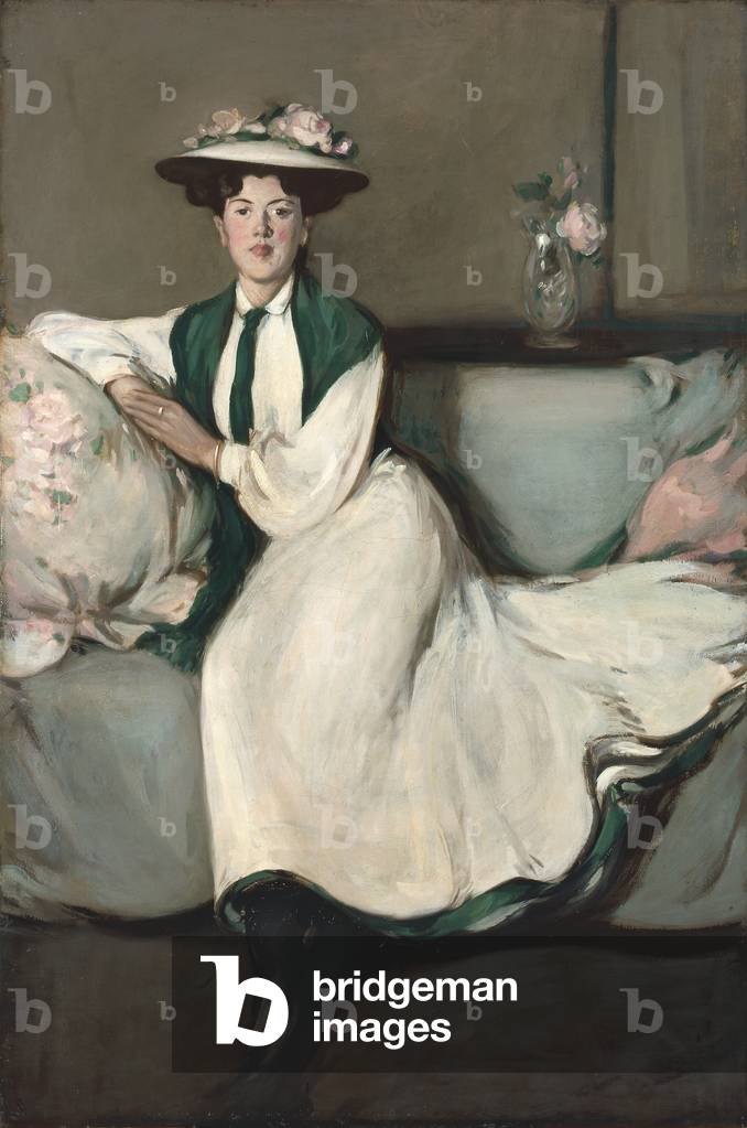 L'abito bianco (Ritratto di Jean), 1904 (pittura ad olio su tela)