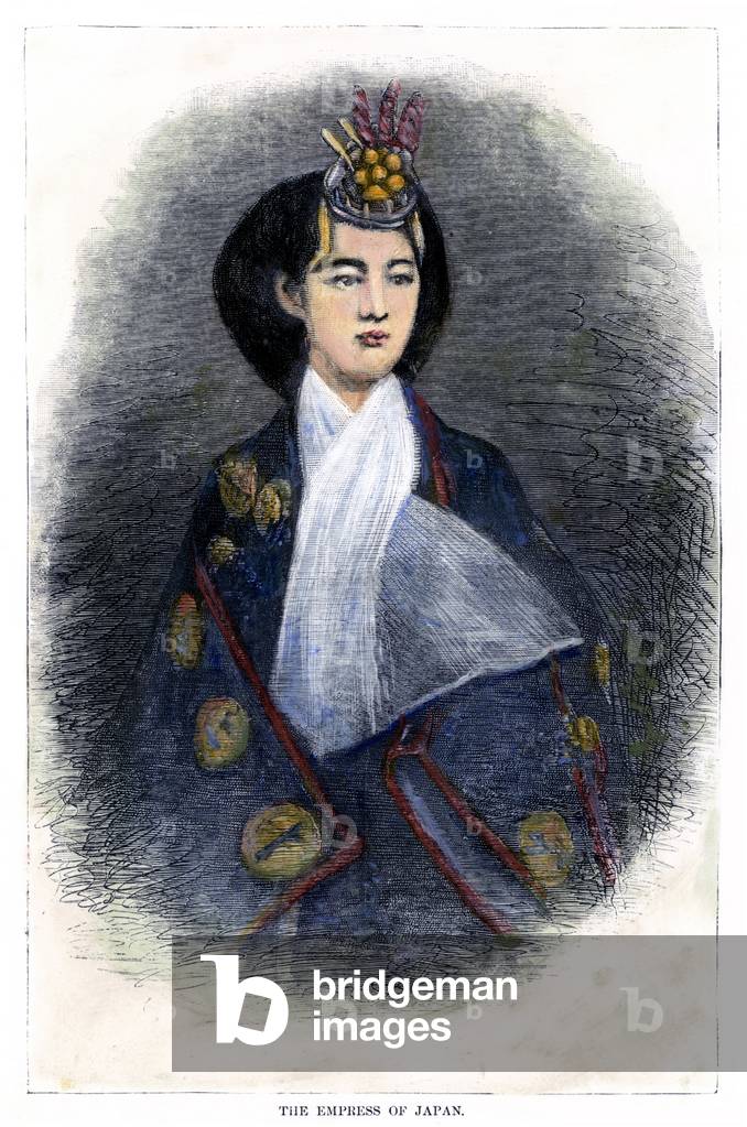 Image of EMPRESS HARUKO (18591914) Empress of Japan, wife of Emperor